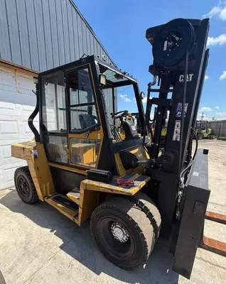 Used CAT DP70 Internal Combustion Forklifts: Pneumatic Tire Michigan US | Miedema Asset Management Group #1424692