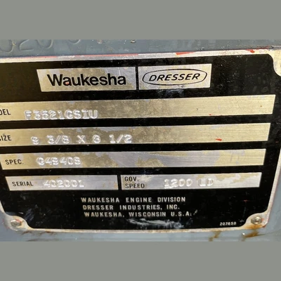USED WAUKESHA F3521GSIU