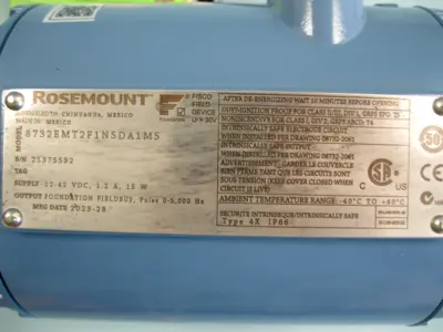 NEW Rosemount 8732 EMT2F1N5DA1M5