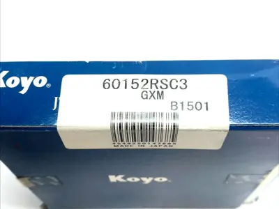 60152RSC3 | Koyo  Deep Groove Ball Bearing 75x115x20mm Double Seal C3- New Other