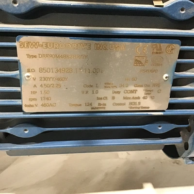Sew Eurodrive SF77DRE90M4BE2HR/TF Gear Reducer Ratio 189.9:1 Helical gear box
