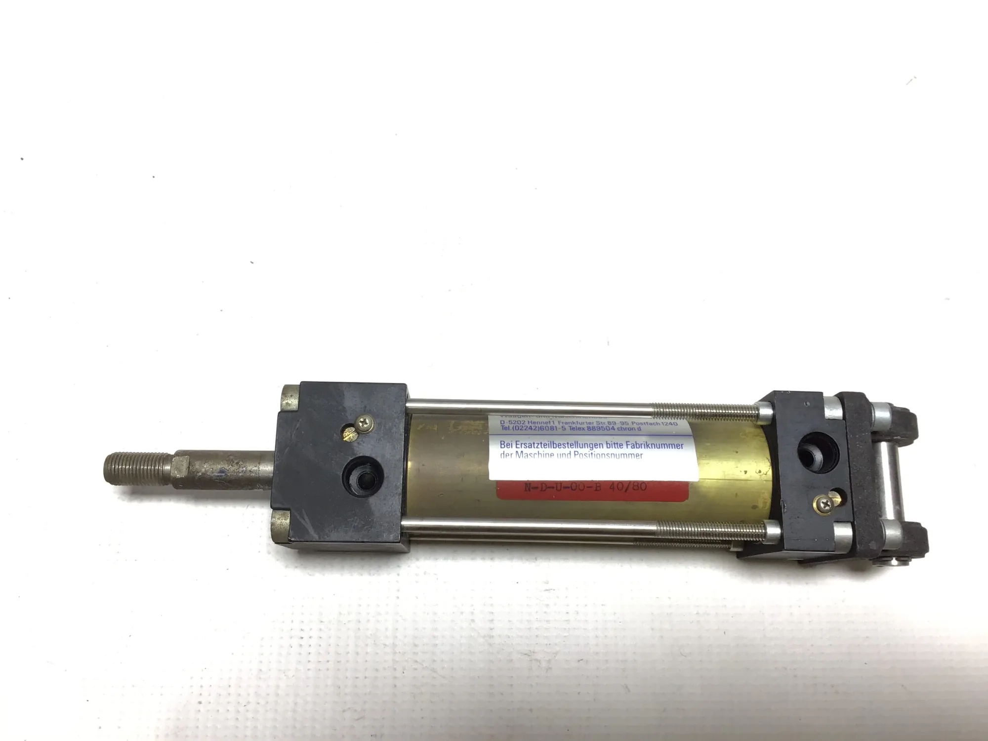Chronos Richardson GMBH N-D-U-00-B Pneumatic Cylinder