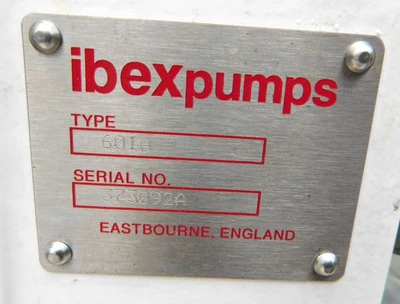 USED IBEX GEAR PUMP 601A