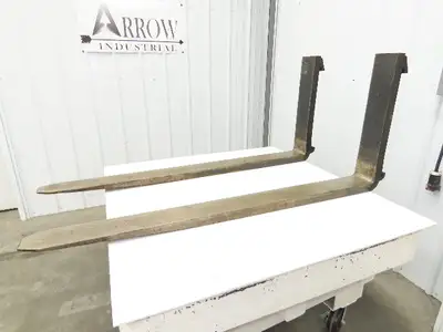 Cascade 7200034 5X60" Class 3 Steel Forklift Forks 20" Carriage 1-Pair 1900X600