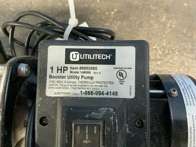 Used UTILITECH 148008 Centrifugal Pumps Ohio US | HGR 24 #1316193