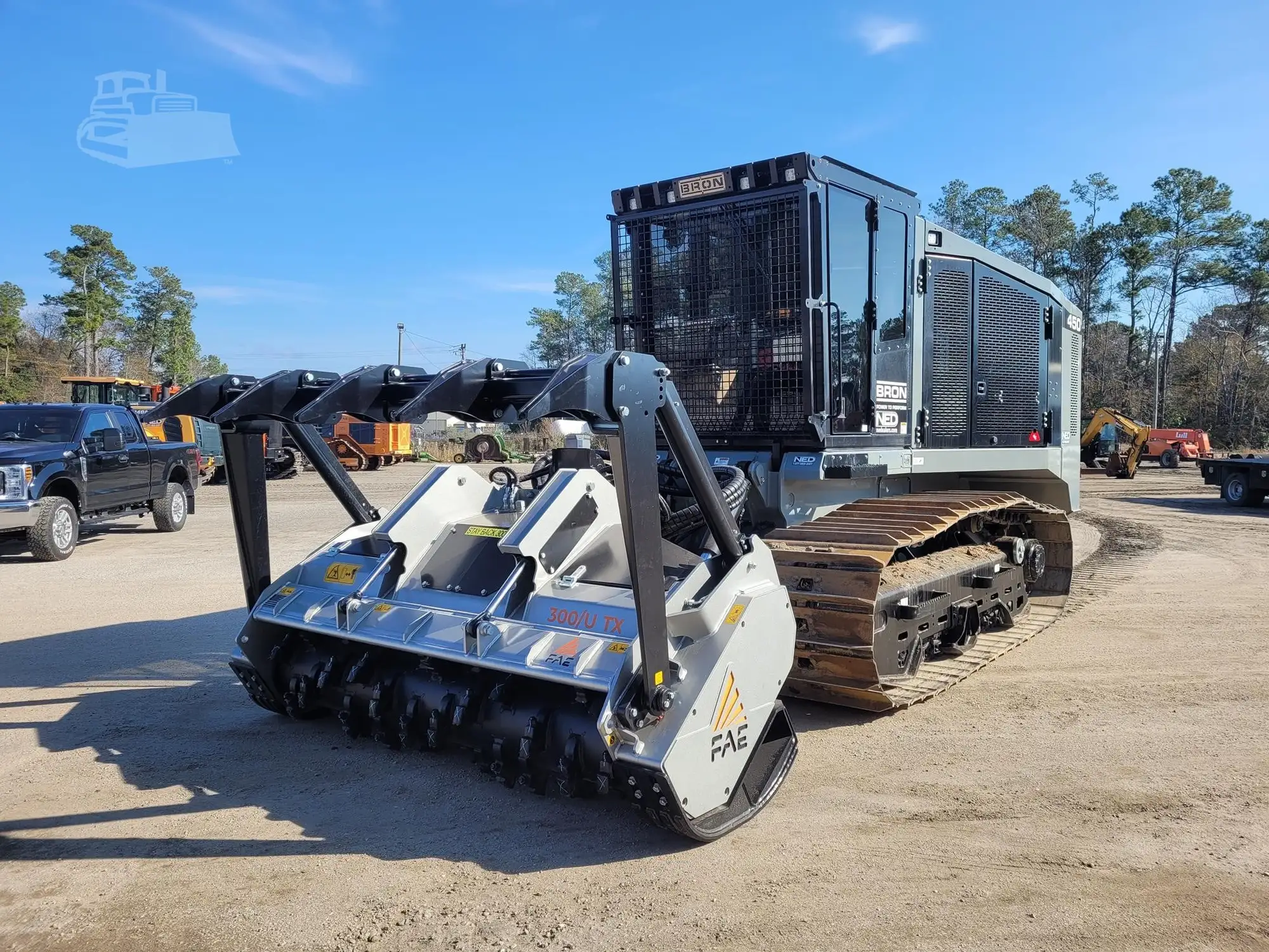 Used 2025 BRON 450B Forestry Grinders South Carolina US | National Equipment Dealers #1422723