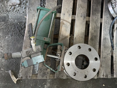 Fisher 4" V300  V-Ball Control Valve