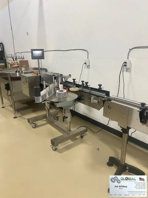 CVC Technologies CVC300 Automatic Wrap Around Labeler SelfSet Controls