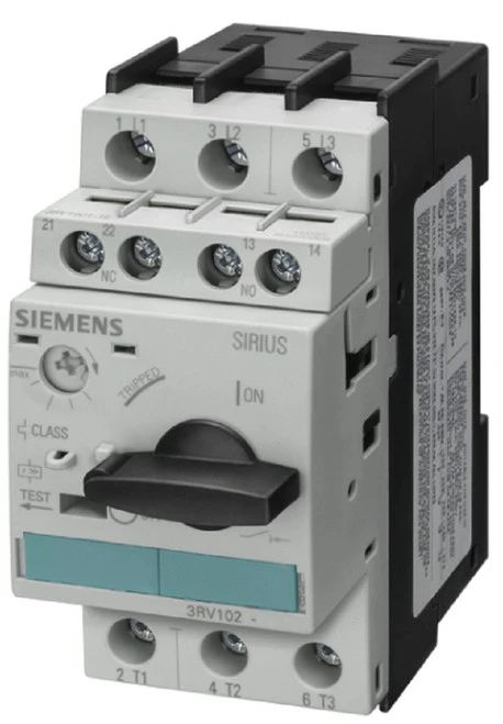 Siemens 3RV1021-0HA15 Circuit Breaker, Size S0, For Motor Protection [New]