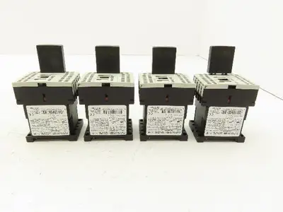 Siemens 3RT1016-2BB42 Contactor 3 Pole 20A 600V Lot of 4