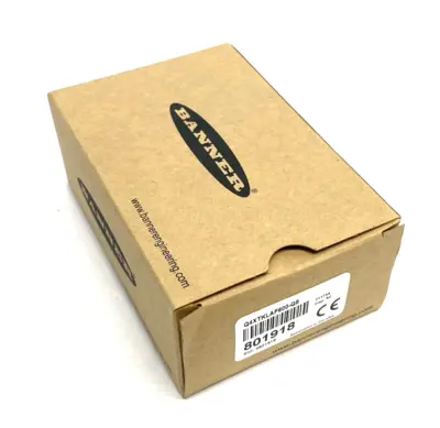 New | in-Stock Banner Engineering Rugged Photoelectric Laser Sensor, Adjustable Field, IO-Link Photoelectric Sensors Michigan US | Maverick Industrial Sales #1402486
