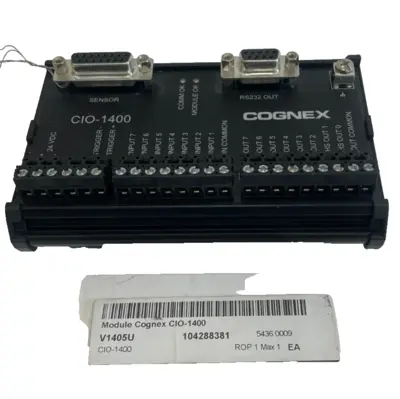 NEW COGNEX CIO-1400 I/O EXPANSION MODULE CIO1400