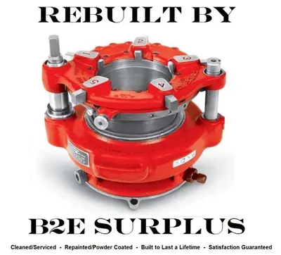 Ridgid 36630 Model 161 Receding Geared Pipe Threader, 4 - 6 Inch NPT Capacity [Refurbished]