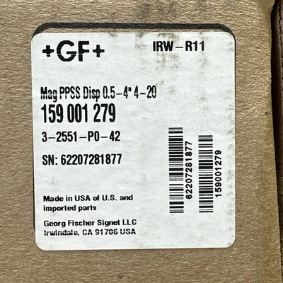 NEW Georg Fischer Signet 159-001-279