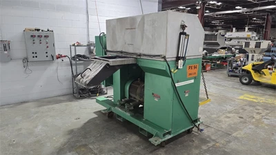 16" Wide Bay Plastics Machinery Strand Pelletizer, Model BX16G, 30 HP