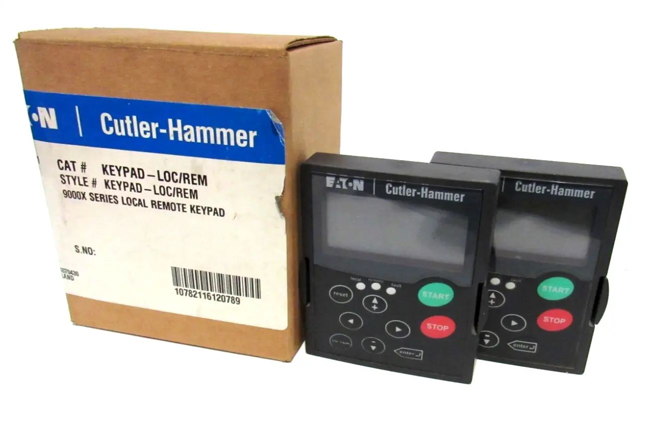 BOX OF 2 NEW EATON CUTLER HAMMER KEYPAD-LOC/REM KEYPAD KEYPADLOCREM