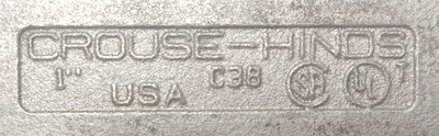 NEW Eaton Crouse-Hinds C38