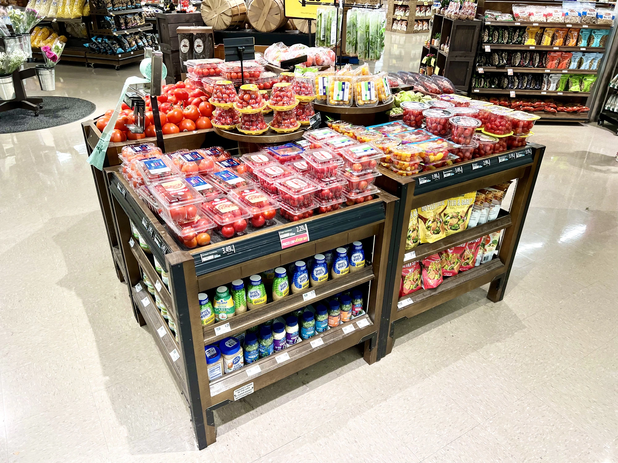 1-0590 4 Piece Produce Island