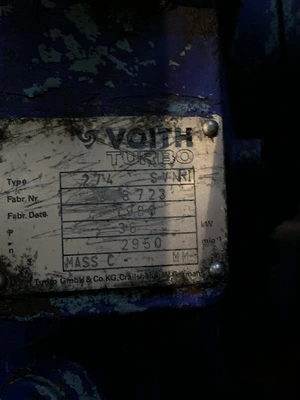 Alfa Laval S/S Decanter Centrifuge MNX418 36 kw