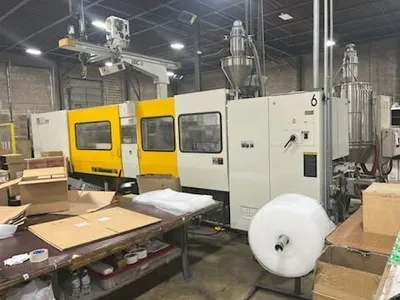 2004 TOSHIBA ISGS500WV21-27B Injection Molding Horizontal/Vertical | Machinery Network (3)