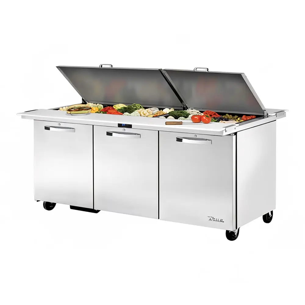 Used True TSSU-72-30M-B-DS-ST-HC-SPEC3 Food Prep Tables Illinois US | Falcon Restaurant Supply #1374145