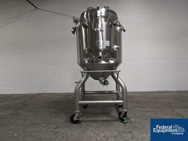 Used A&M Process 500 Liter A&B Process Receiver Tank, 316 S/S, 44/150# Stainless Steel Tanks Ohio US | Federal Equipment Company #127387