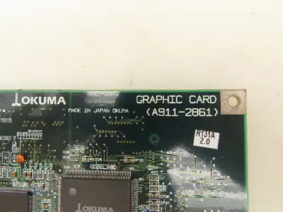 Okuma 1911-2861 PLC Graphic Card Circuit Board Module