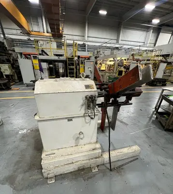 6,000 LB X 12" W DURANT MODEL #MD601 MOTORIZED COIL REEL UNCOILER: YOBRO #24810