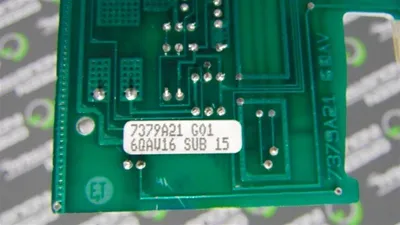 Westinghouse 7379A21G01 Ovation Input Card 6QAV16 Sub 15 Used