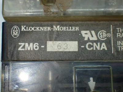 Used KLOCKNERMOELLER ZM663CNA Circuit Breakers Ohio US | HGR 24 #907474