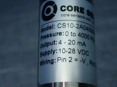 USED CORE SENSORS CS102A04000PS4D00000