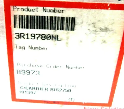 NEW FLOWSERVE 3R19780NL C/ CARRIER RIS2750