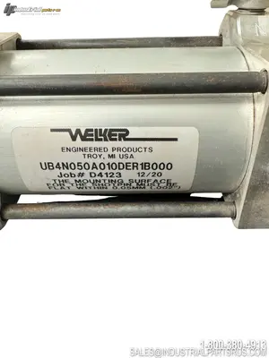 Used WELKER UB4N050A010DER1B000 Parts (Hydraulics and Pneumatics) Kentucky US | Industrial Parts R Us Inc. #1545680