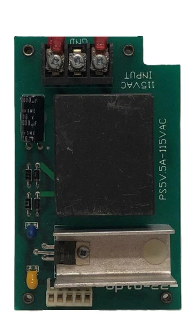 Opto 22 PS5V.5A-115VAC Power Supply Board for LC2 Control [New]