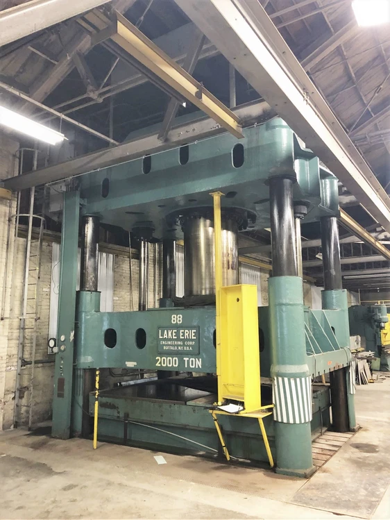 Used LAKE ERIE LAKE ERIE DC-SA PRESS Hydraulic Presses | Alma Machinery #899343