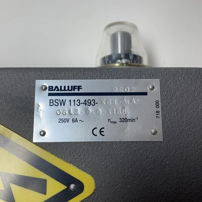 NEW Balluff BSW-113-493-X64-WA-06L3-9.9-1189