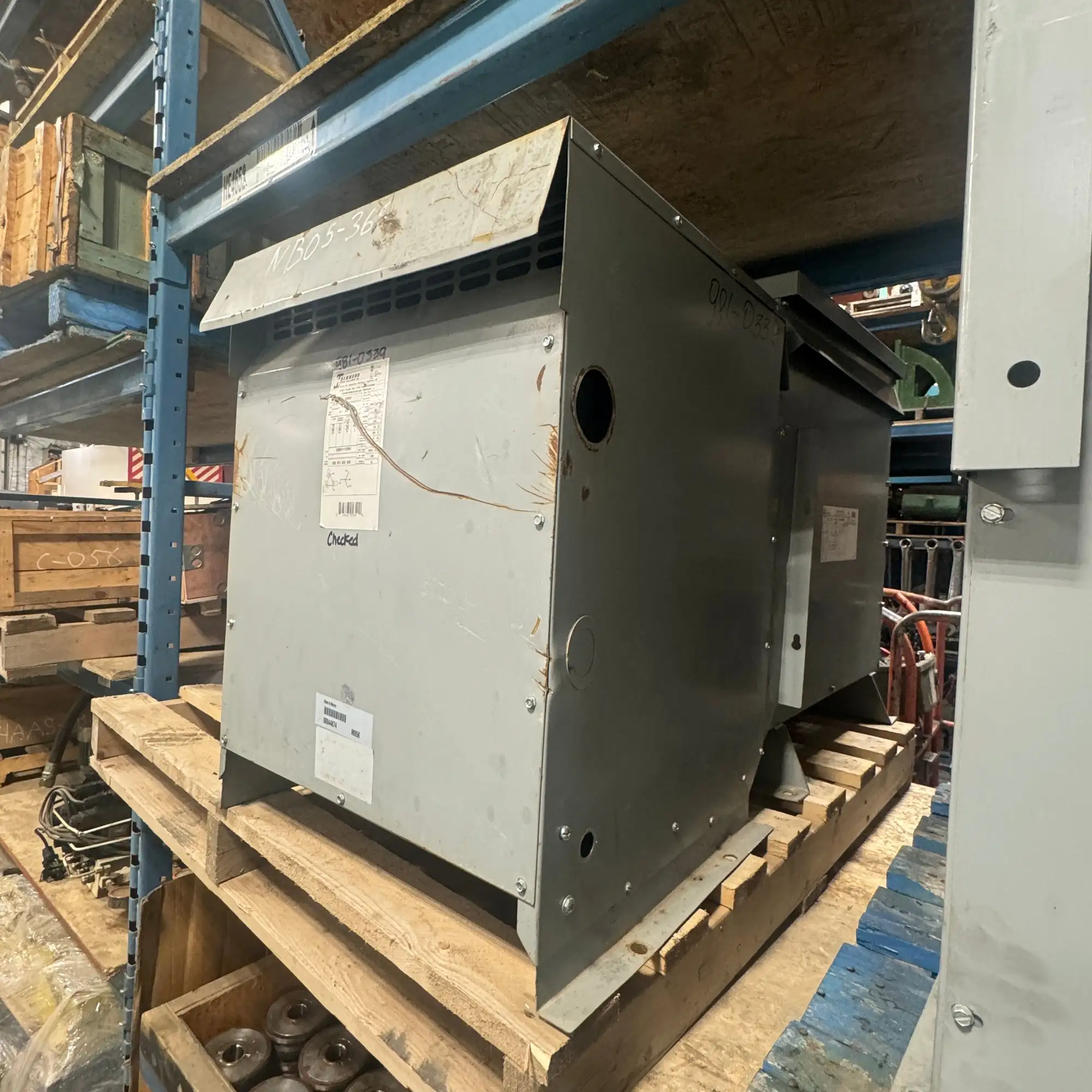30 KVA 600V to 208Y/120V Isolation Transformer