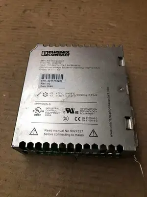 Phoenix Contact TRIO-PS/1AC/24DC/5 DIN Power Supply 100-240VAC 24VDC
