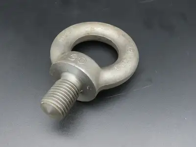 SWL 1.5T M30 x 3.5 Metric Shoulder Eye Bolt 45mm Shank NC-04  Lot of 3