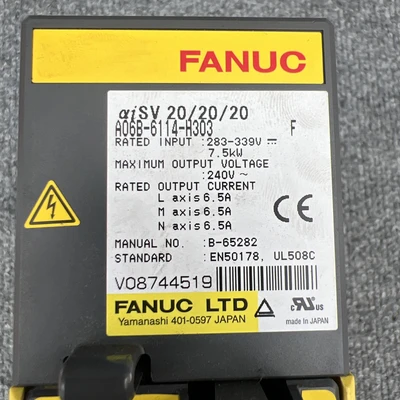 Used FANUC Industrial Supply Draft Servo Controller Parts California US | Davliegogo LLC #1705786