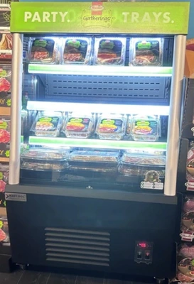 168-0001 AC-Erina 36” Open Air Self Contained Curtain Merchandiser Cooler