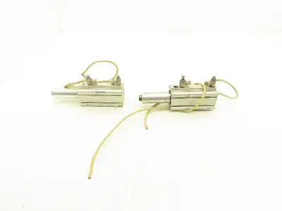 SMC MKB40-50LZ Rotary Clamp Air Cylinder 40mm Bore 50mm Stroke 145 PSI Lot of 2