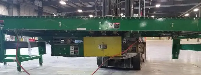 Used LEWCO NS-BDLR19-54-2-110, 57'' X 10' BELT CONVEYOR Belt Conveyors | Pruitt Machinery #716030