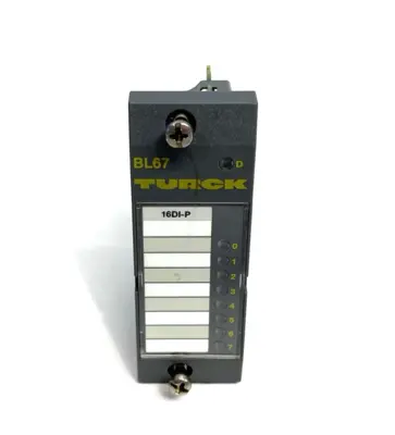 USED TURCK ELECTRONIC I/O MODULE, PNP, 16-DIGITAL INPUTS, 6827383