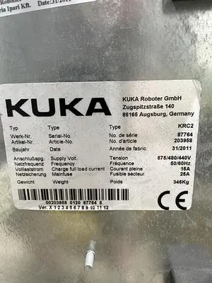 Used 2011 KUKA KUKA KR 6-2 Robots Michigan US | RAB Industries, Inc. #184198