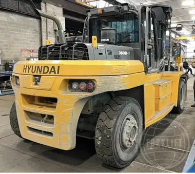 Used 2020 HYUNDAI 160D-9 Internal Combustion Forklifts: Pneumatic Tire Illinois US | Forklift Exchange #1274761