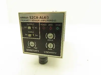 Omron E2CA-AL4D Proximity Sensor Amplifier Socket Base