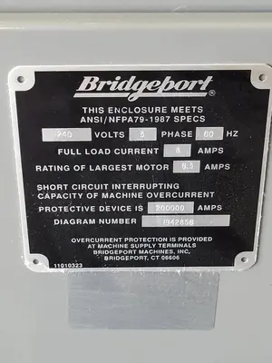 Used BRIDGEPORT EZ TRAK SX Vertical Mills Kentucky US | Aucto #1314452