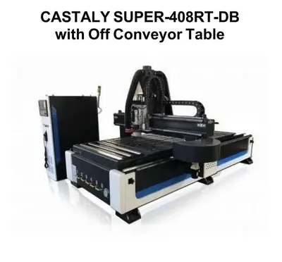USED CASTALY 4'X8' CNC ROUTER WITH OFFLOADING