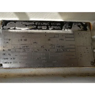 USED GARDNER DENVER 7018